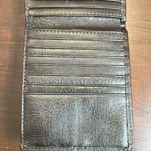 Fossil Leather Bifold Brown Leather Men’s Wallet - Picture 6 of 13